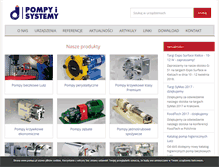 Tablet Screenshot of pompy.pl